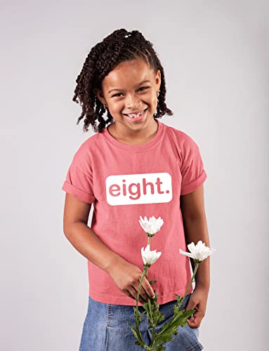 Unordinary Toddler 8th Birthday Shirt for Girls 8 Year Old Cloths Outfit Size Eight Shirts Eighth3