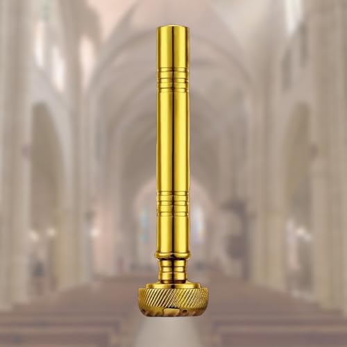 Aspergillum de bolsillo elegante y aspersor litúrgico con estuche fino 4