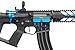 Lancer Tactical Proline M4 Gen 2 Enforcer Nightwing Skeleton Full Steel Airsoft Gun with Fast Trigger and MOSFET (Adjustable Alpha Stock with Extra Mini Mag)