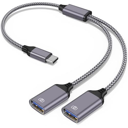 USB Type-C 変換アダプタ 超小型 タイプC to USB 2.0 Type C→USB-A変換アダプタ Cオス to USB-A 超小型 USB2.0 充電