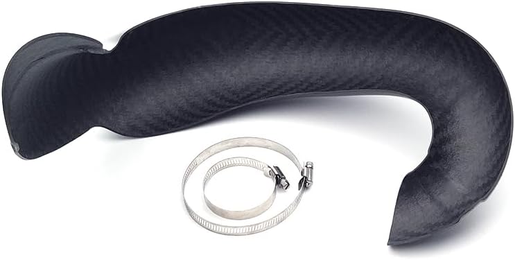 Dirt Bike Exhaust Cover-CE04 Carbon Fiber Exhaust Cover Guard Protection For KTM HUSQVARNA GASGAS 2023-2024