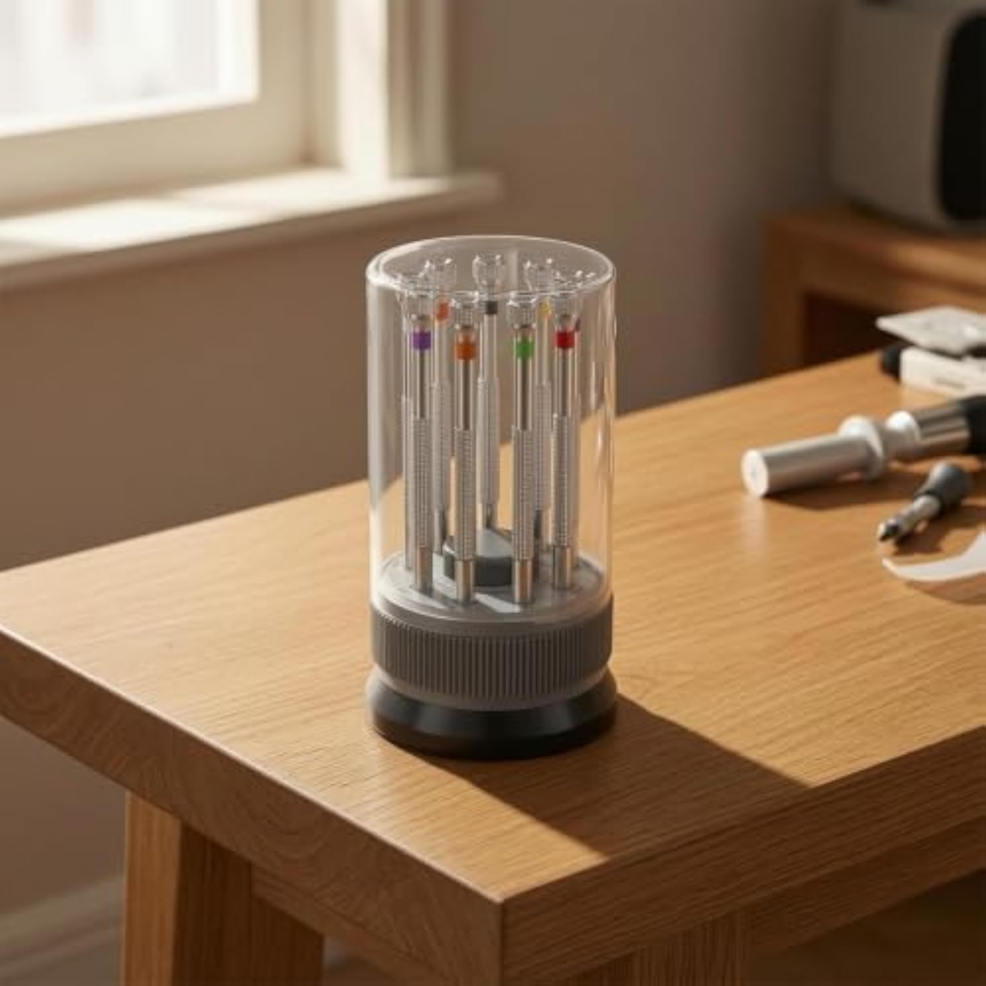 Precision Screwdriver Set with Stand