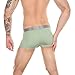 Cerahome Men's Underwear Separated Pouch Modal Boxer Briefs Elephant Nose Turnks Tagless Boxers (US, Alpha, Large, Regular, Regular, Green)