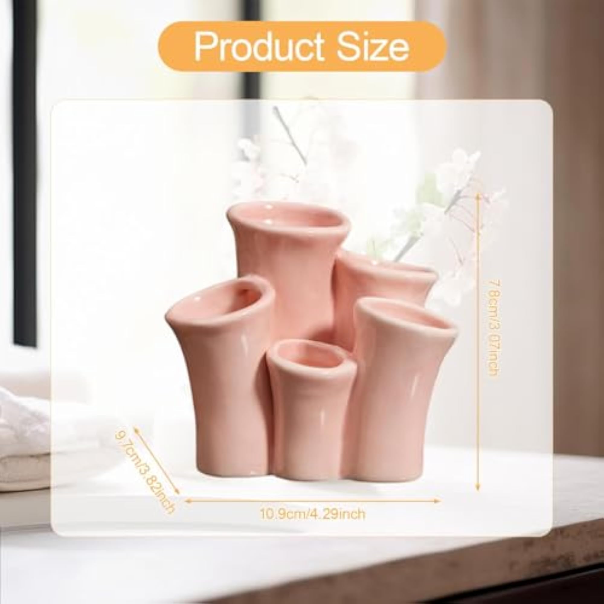Ceramic Multifunctional Organizer, Easy Cleaning for Dormitory