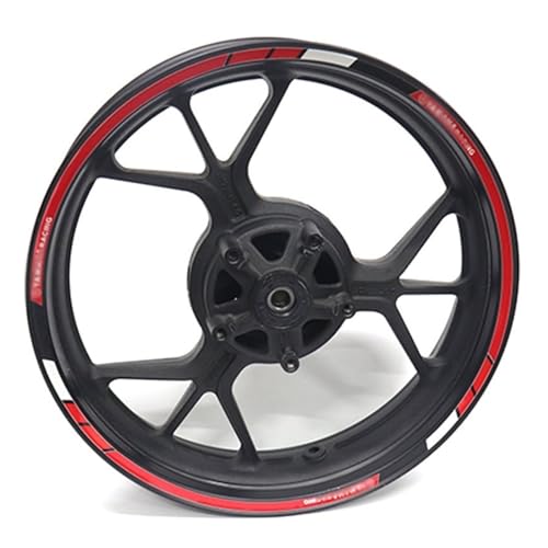 Autocollants roue FZ1 pour jante moto - Kit déco complet haute adhérence