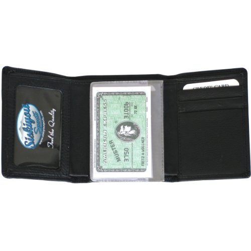 Leather Tri-fold Wallet - Moose2