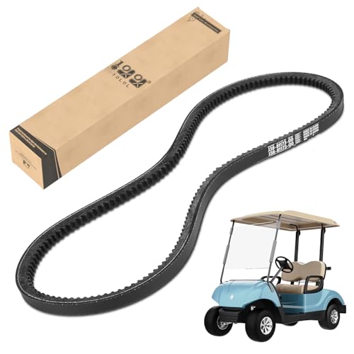 10L0L Golf Cart Starter Generator Belt for Yamaha,J38-81173-00 J55-H1173-00,fits G2,G5,G8,G9,G11,G14,G16,G22,G29