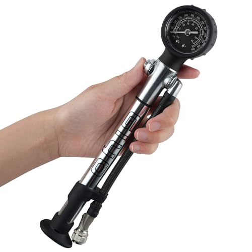 Bomba de choque de alta presión para suspensión de bicicleta GIYO GS-24L Turbo