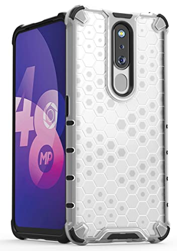 Image of Glasgow Back Case Cover Designed for [ Oppo F11 Pro ] - Transparent