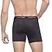 Calvin Klein Men's Micro Stretch 3-Pack Boxer Brief, Black, RED, Convoy, M