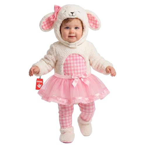 Morph Déguisement Mouton Enfant, Deguisement Mouton, Costume Agneau, Déguisement Animal, Costume Animaux Enfant, Deguisement Halloween Bebe Fille XXS