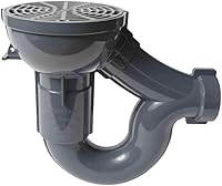 Sioux Chief CS14-R 2-Inch PVC Trap Floor Drain - Industry-Trusted Integral Design with Deep Sump & Sonic Weld