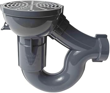 Sioux Chief CS14-R Pvc Trap & Floor Drain, 2"