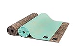 I am... Athletics: Natural Jute Mat for Exercise, Fitness, Yoga and Pilates - Eco-Friendly, Durable, Extra Long with Carrying Strap (Dark Brown)