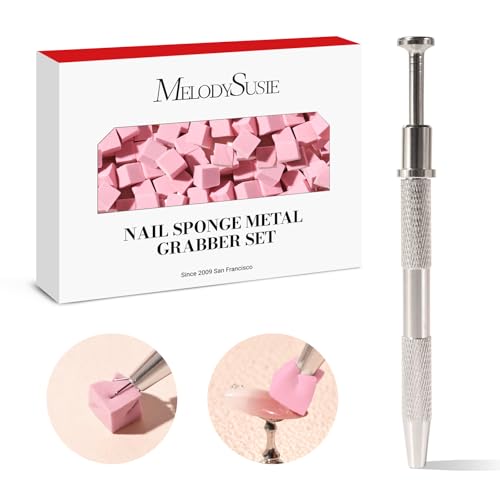 Esponjas suaves para uñas con caja organizadora miniatura 2