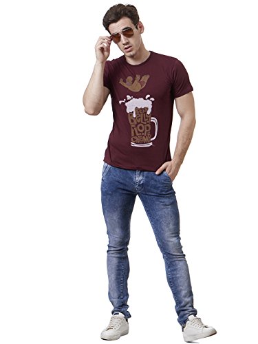 Image of Free Authority Men's Printed Regular Fit T-Shirt