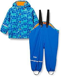 CareTec Unisex Baby and Kids Waterproof Trousers and Jacket Set, Fleece Lined