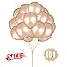 Produktbild Hoshin Luftballons Luftballons 12 Zoll verdicken Latex Metallic Ballons 100 Stück für Hochzeitsfeier Babydusche Weihnachten Geburtstag Karneval Party Dekoration Lieferungen (Champagner)