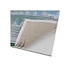 Centurion Acrylic Primed White Linen Canvas Sheet Pad, 2 Pack, 11 x 14 - 20 Total Sheets, 11oz Weight, Tape-Bound for Acrylics, Alkyds, Water-Mixable Oils