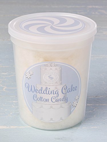 Wedding Cake Gourmet Flavored Cotton Candy – Unique Idea For Holidays, Birthdays, Gag Gifts, Party Favors #TOP1