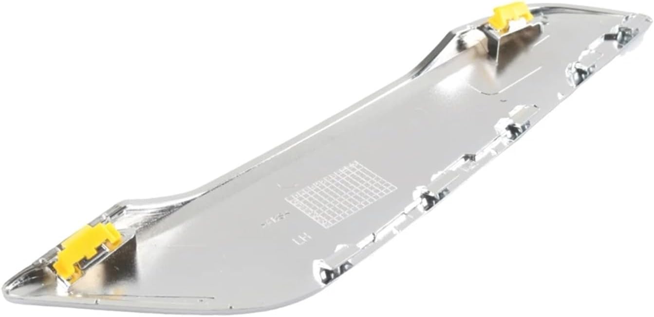 Compatible For 5 Series G30 G31 2017-2023 ​Front Side Air Duct Trim 51747439014 Left Right Black Side Wing Air Outlet Cover(Electroplated Silver)