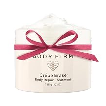 BODY FIRM Crepe Erase Body Repair Treatment, Anti-Aging Wrinkle Cream, Support Skins Natural Elastin & Collagen Production - 10oz