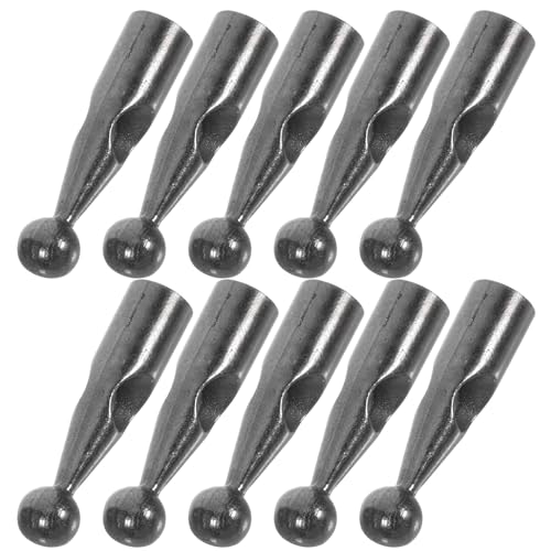 Ciieeo Cuentas de Metal para Reparación de Paraguas Plegables, 10 Piezas 20x5 Mm, Agujero 4 Mm, Accesorio Resistente y Compatible para Repuestos de Sombrillas, Uso en Exteriores
