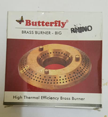 Butterfly Rhino Burner Brass Big