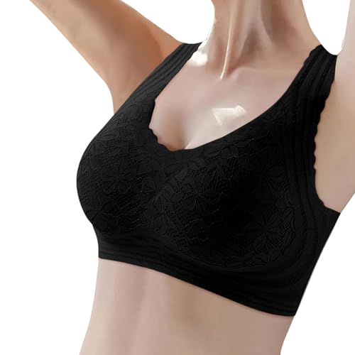 Soutien-gorge grand bonnet satiné blanc 3XL sans armature au design suspendu raffiné