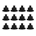 Stove Grate Rubber Feet Replacement for Wolf for Subzero Gas Cooktop Range Burner Rubber Grate Bumper Pads 12 Pack
