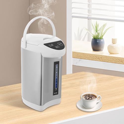 Hervidor eléctrico 4L con tanque acero inoxidable miniatura 6