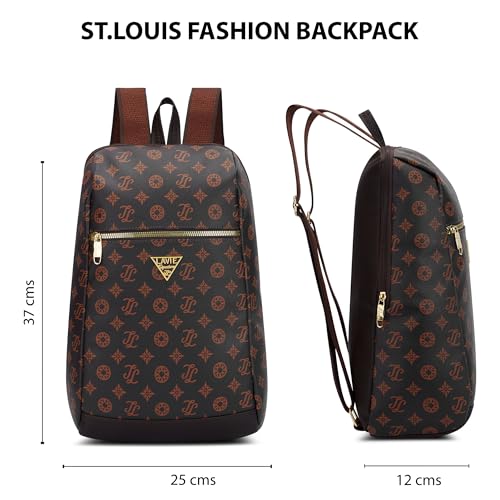 Image of Lavie Signature Women's St.Louis 11L Fashion Backpack for Women | Compact Backpack | Ladies purse | Stylish Shoulder Bag | Gift for Women