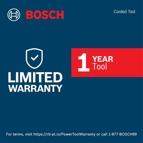 Image of Bosch VAC090AH 9 Gallon Dust Extractor with Auto Filter for Grinder 1773AK | Power Tool Activation | Dust Control System | Jobsite Vacuum | Portable Design | Wet /Dry Collection | HEPA Filter System