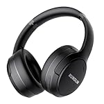 RUNOLIM Hybrid Active Noise Cancelling Over Ear Bluetooth Headphones with Microphone, 70H Playtime, Foldable Headphones with HiFi Audio, Deep Bass for Home, Travel, Office