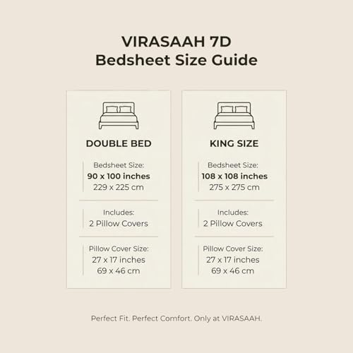 Image of 7D Fairy Tale Snow Baby Collection Double Bedsheet 90x100 inch with 2 Pillow Covers | Good Stitching, Soft Fabric & Vibrant 7D Digital Print for Kids & Couples (Red Blue)