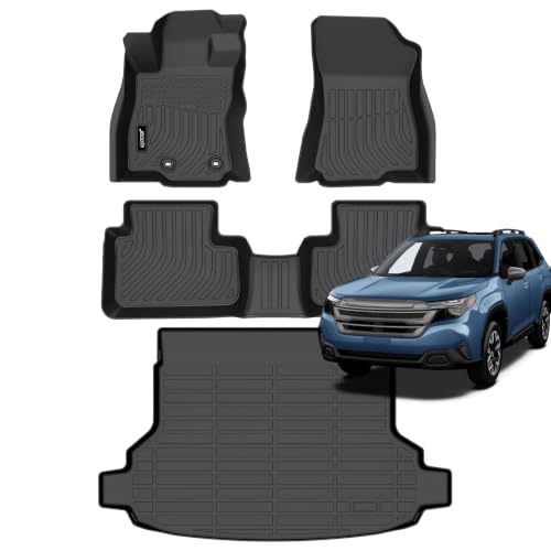 Jenofa-Floor Mats for Subaru Forester 2025-2026 Gas All Weather Car Mat