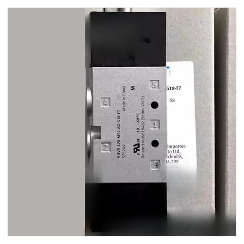 Électrovanne 5/2 G18 haute précision pour commande de vérin pneumatique