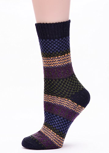 Image of Womens Wool Knit Winter Socks