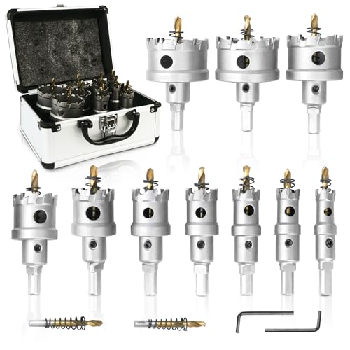 MonoPro 12PCS Carbide Hole Saw Kit 5/8