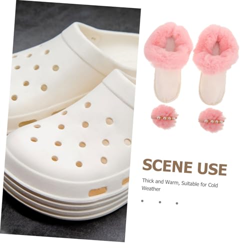 Forros para zapatos de invierno de peluche 1 par miniatura 7