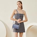 FALAN MULE Crossbody Bags for Women Leather Shoulder Bag and Cell Phone Wallet Purse Adjustable Strap with Card Slots