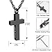 Cremation Cross Necklace for Ashes Stainless Steel Cross Urn Pendant Ashes Holder Memorial Jewelry-With Me Always