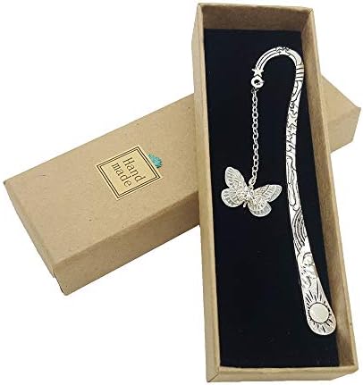 CLSstar Fine Metal Bookmark Creative Books Mark with Beautiful Pendants - Exquisite Glass Ball