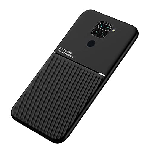 Carcasa Xiaomi Redmi Note 9 con Placa Metal Funda Kepuch Mowen Redmi 10X 4G Negra