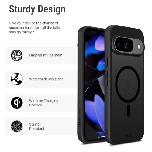 Image of DailyObjects Nimbus 2.0 Magnetic Phone Case Cover Compatible with Google Pixel 9 | Wireless Charging Slim Back Cover | 2 Layer Edge Protection & Shockproof