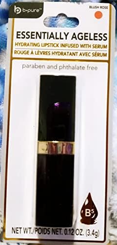 b pure Essentially Ageless Hydrating Lipstick Infused with Serum (Blush Rose)