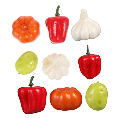 FUNOMOCYA 40stücke Teiliges Künstlicher Gemüse Für Küchendekoration Realistische Nachbildung Von Gemüse Für Zuhause Restaurant Kindergarten Hotel Und Supermarkt