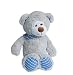 WHKJ Simpatico Orsacchiotto Volpe Giocattolo di Peluche Compagnia Aerea Hostess Orso per Bambini Bambola Giocattoli di Peluche per Bambini Regalo di Compleanno 25 cm