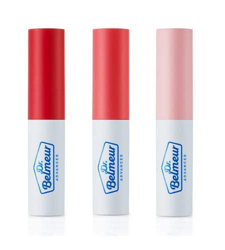 The Face Shop Dr.belmeur Advanced Cica Touch Lip Balm | Dry & Sensitive Lips Soothing & Nourishing | Visibly Soft & Smooth, Irritated Relief, Skin Barrier Strengthen | Rose, 0.14 Oz, K-Beauty #TOP1