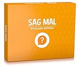 Spielehelden Sag mal… Freunde | Kartenspiel für Dich & Deine Freunde | Lustige Spiele für Erwachsene | Geschenke für Freunde | Das ideale Wichtelgeschenk für Freunde | Beste Freunde Geschenk